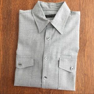 Kenneth Cole | Long Sleeve Light Blue Shirt